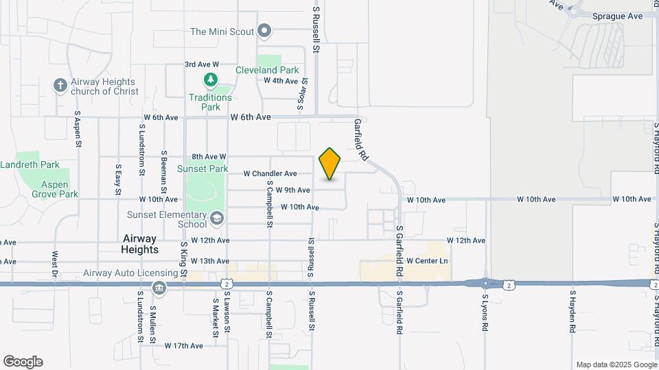 12304 W 9th Ave Map and Location Details