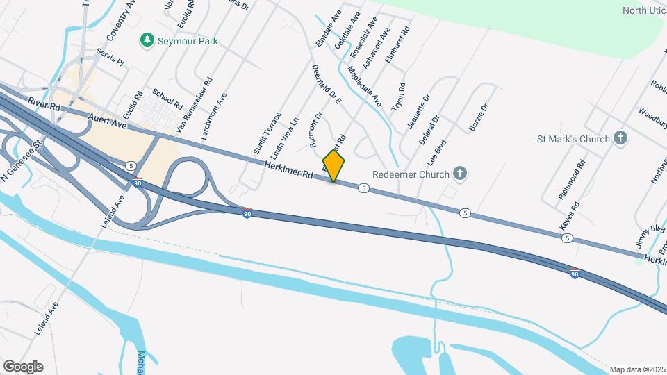 756 Herkimer Rd Map and Location Details