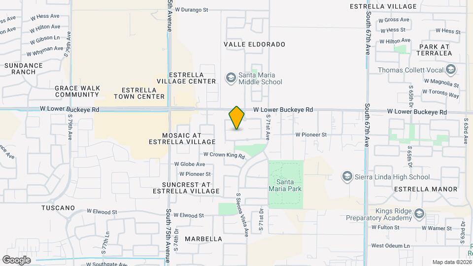 7225 W Williams St Mapa y Detalles de la Ubicación