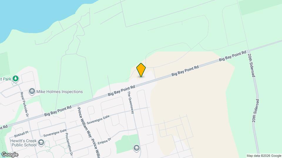 1784 Big Bay Point Rd Map and Location Details