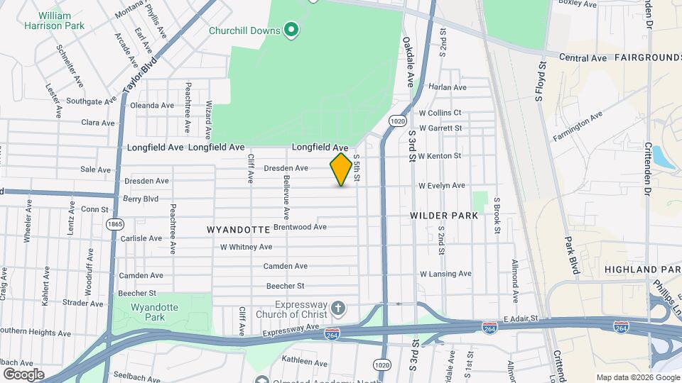 520 W Evelyn Ave Map and Location Details