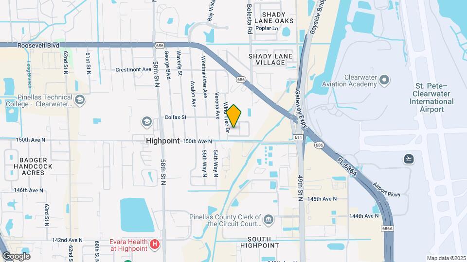 5345 Laurel Pl Mapa y Detalles de la Ubicación