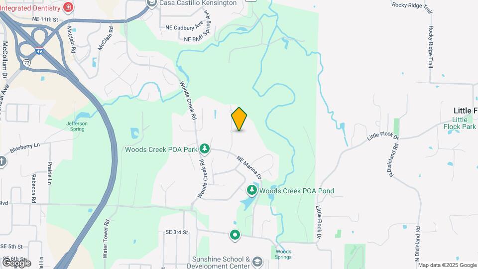 4502 NE Birchgrove Pl Map and Location Details