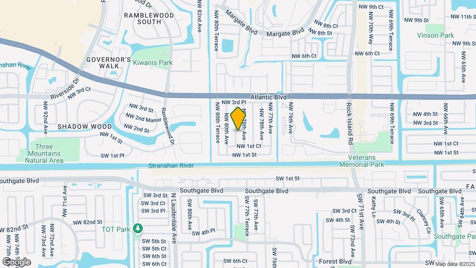 164 NW 79th Terrace Mapa y Detalles de la Ubicación