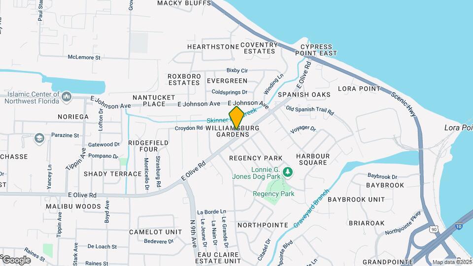 8404 Williamsburg Cir Mapa y Detalles de la Ubicación