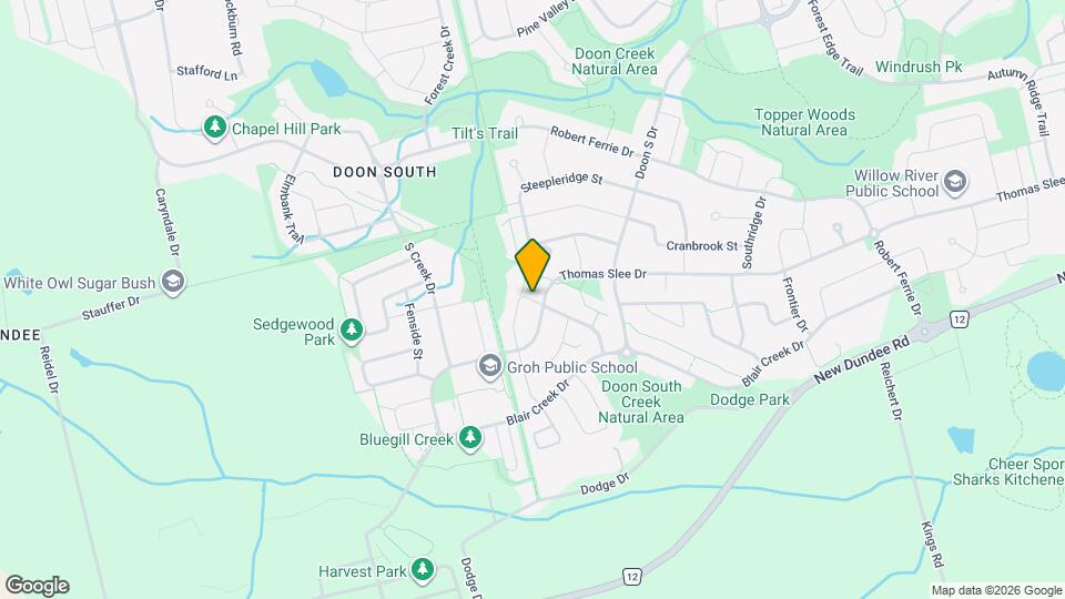 508 Netherwood Cres Map and Location Details