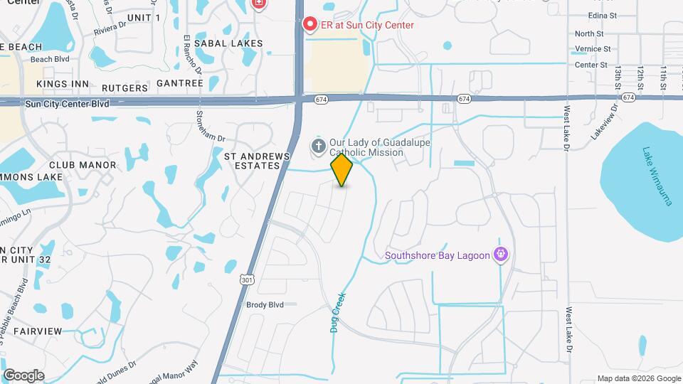 16614 Myrtle Sand Dr Map and Location Details