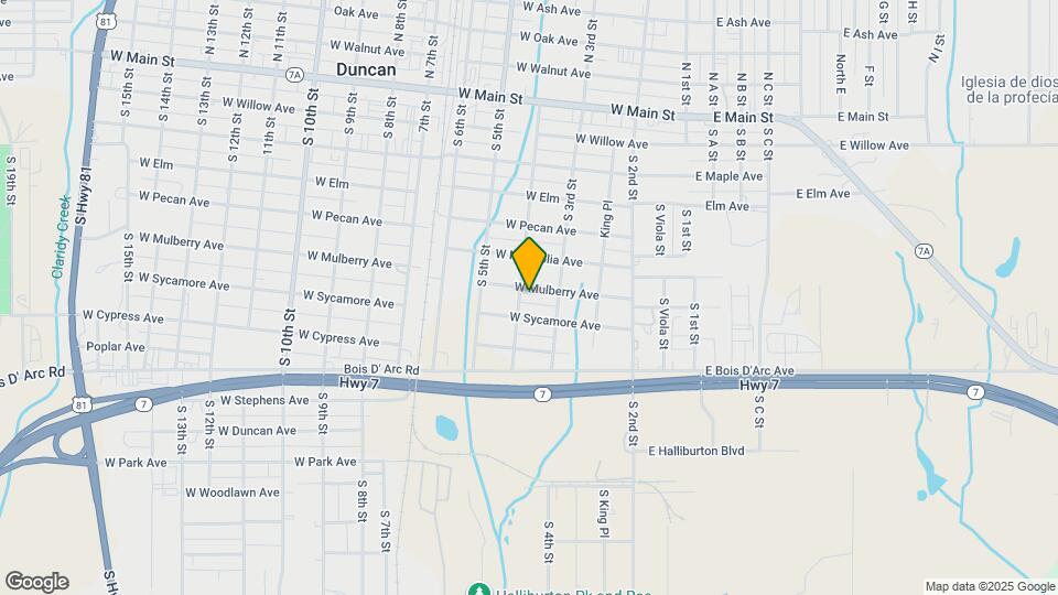 314 W Mulberry Ave Map and Location Details