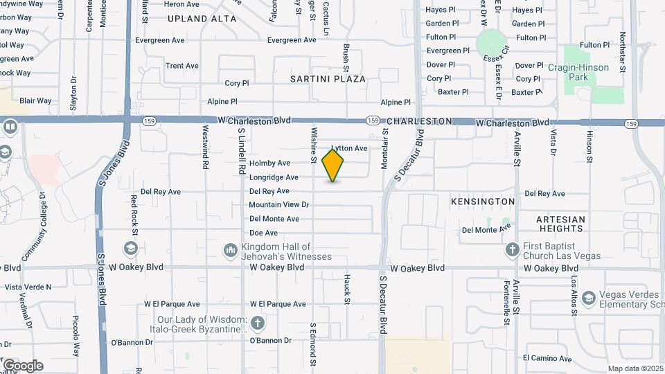 5212 Del Rey Ave Map and Location Details