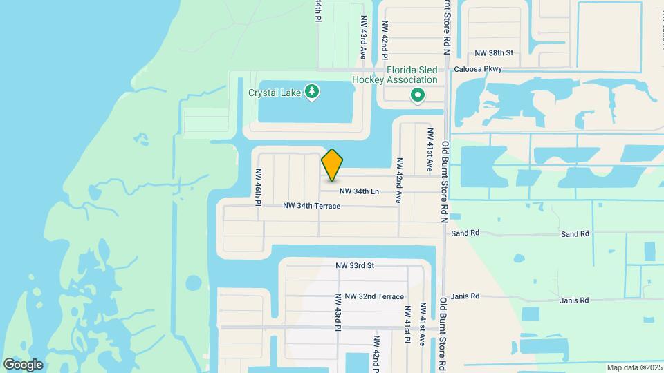 4325 NW 34th Ln Map and Location Details