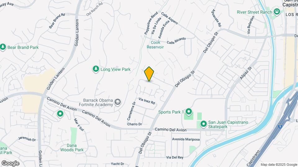 25606 Spinnaker Dr Map and Location Details