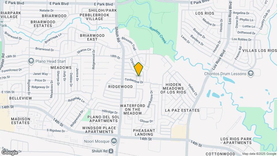 1708 Hendrick Dr Map and Location Details