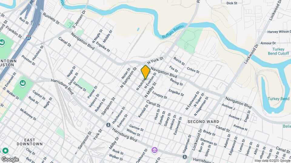 3605 Runnels St Map and Location Details