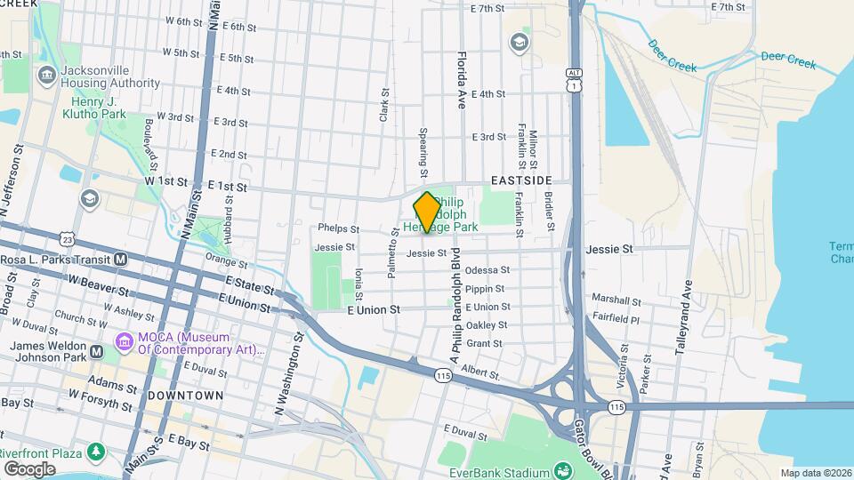 706 Phelps St Map and Location Details