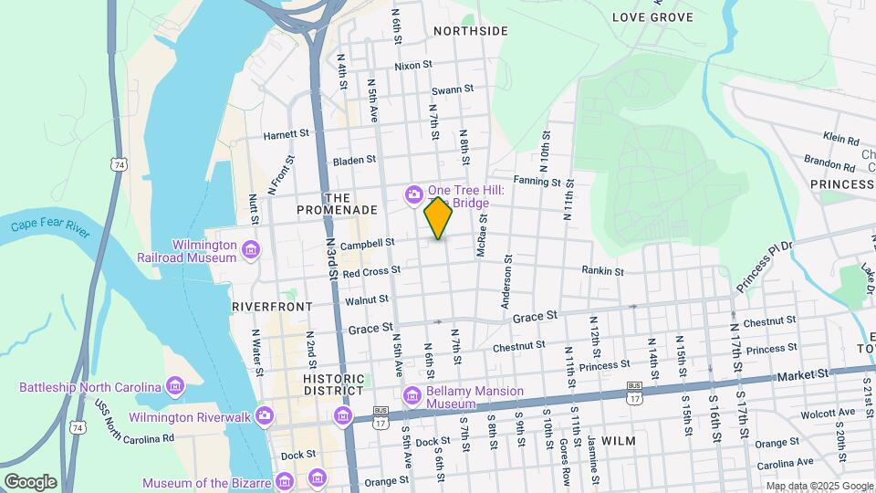 513 N 7th St Map and Location Details