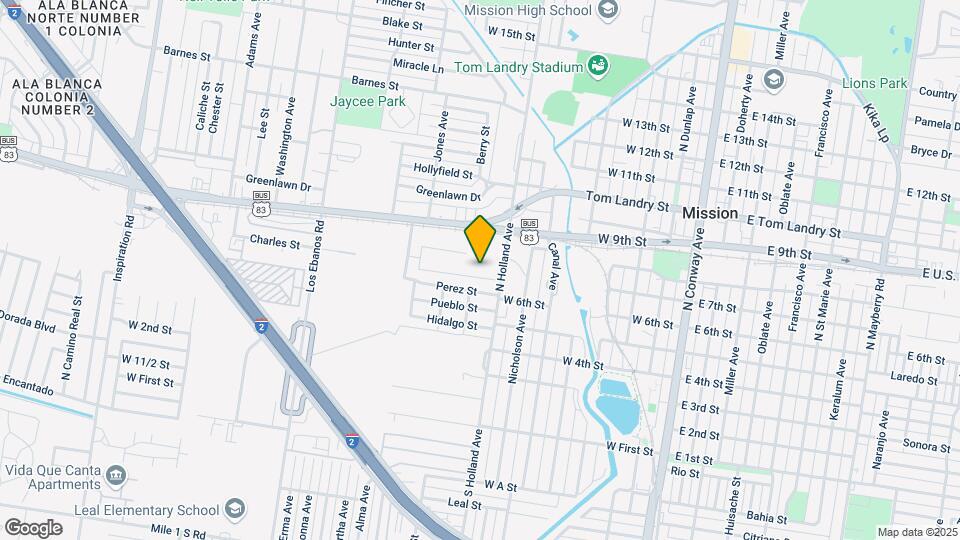 806 Hidden Hls St Map and Location Details