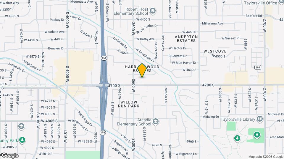 3550 W Franco Ct Map and Location Details