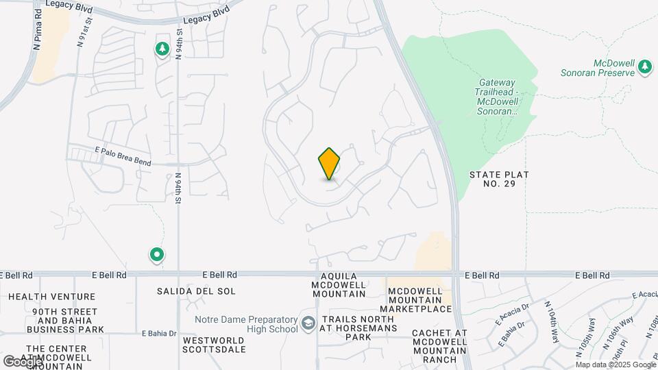 9818 E Edgestone Dr Map and Location Details