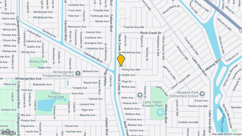 2950 Rock Creek Dr Map and Location Details