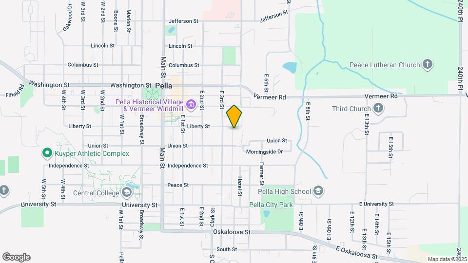 307 Liberty St Map and Location Details