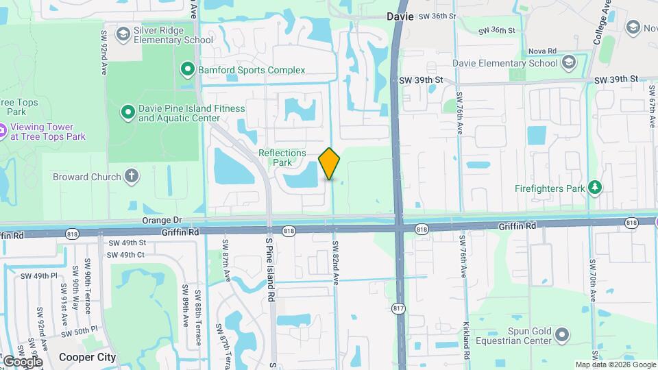 4400 SW 82nd Way Map and Location Details