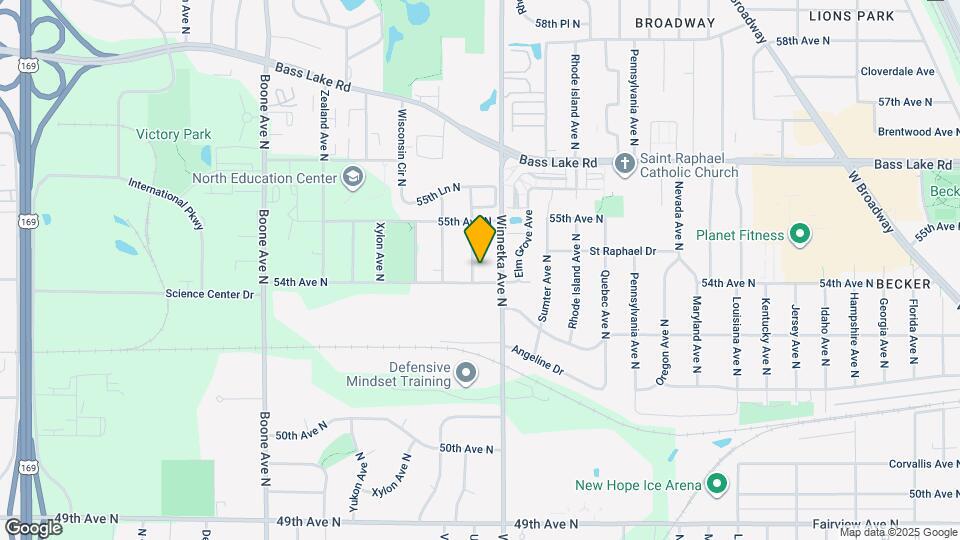 5406 Utah Ave N Map and Location Details