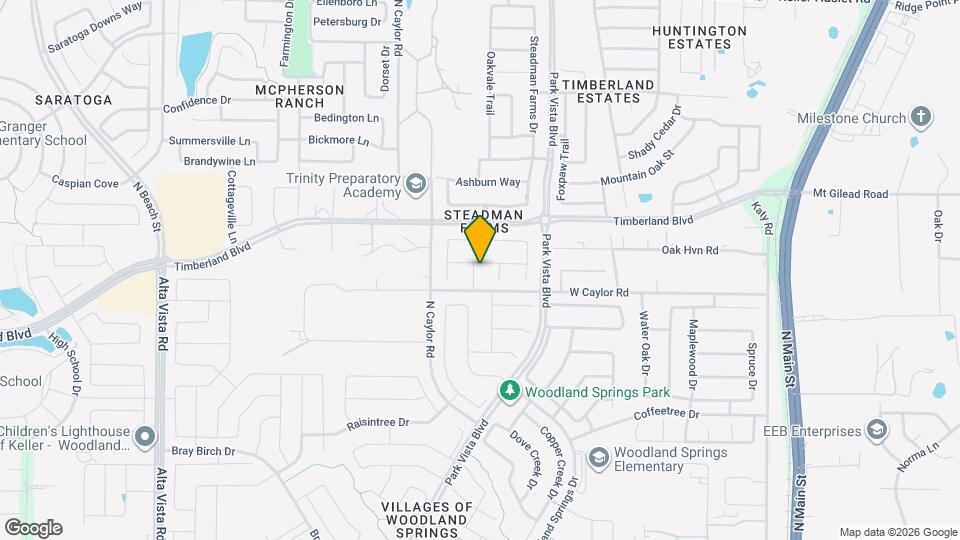 5124 Windstone Dr Map and Location Details