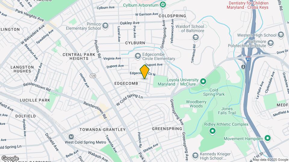 2820 Edgecombe Cir S Map and Location Details