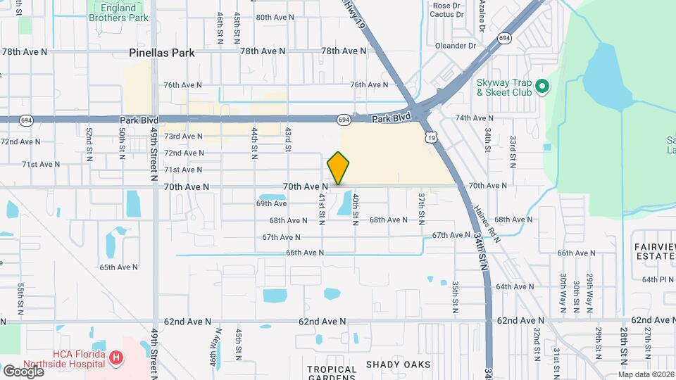 4055 69th Terrace N Map and Location Details