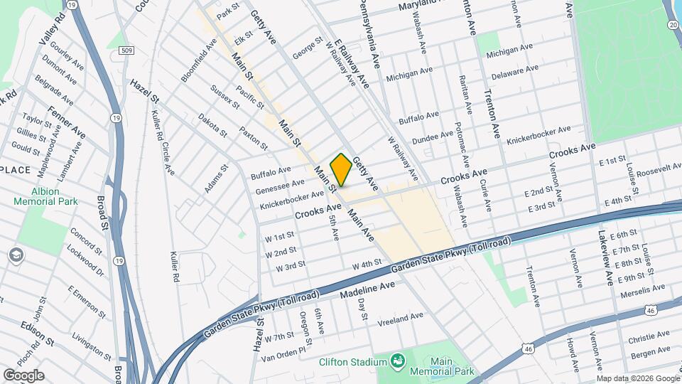 1131 Main St Map and Location Details