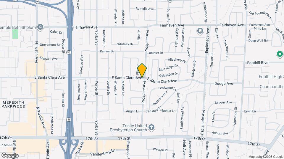 13501 Prospect Ave Map and Location Details