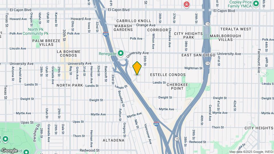 3732 Swift Ave Map and Location Details
