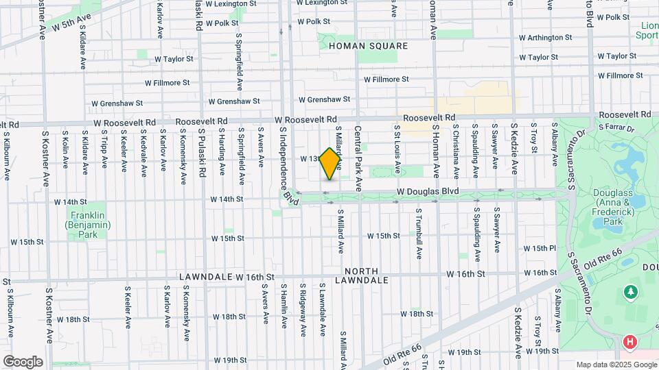 3646 W Douglas Blvd Mapa y Detalles de la Ubicación
