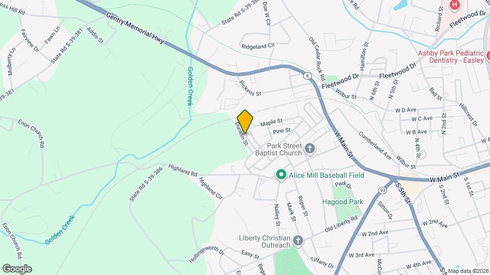 108 Dunklin St Map and Location Details