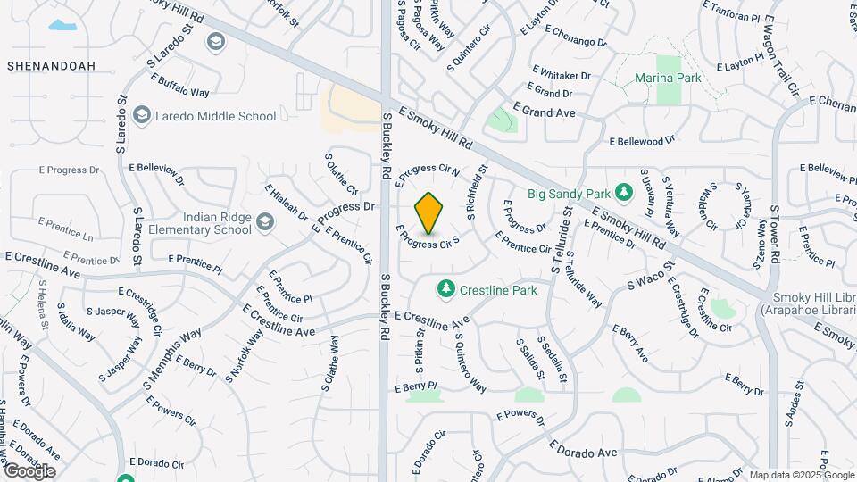 5235 S Pitkin Ct Map and Location Details