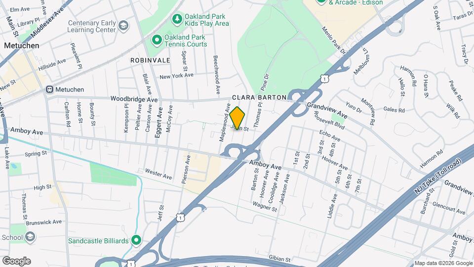 28 Elmwood Ave Map and Location Details