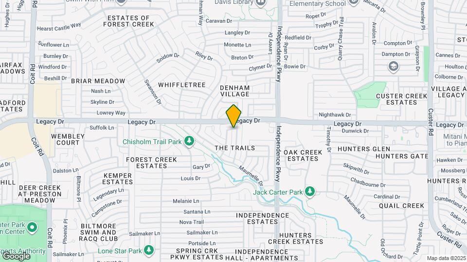 6921 Barbican Dr Map and Location Details