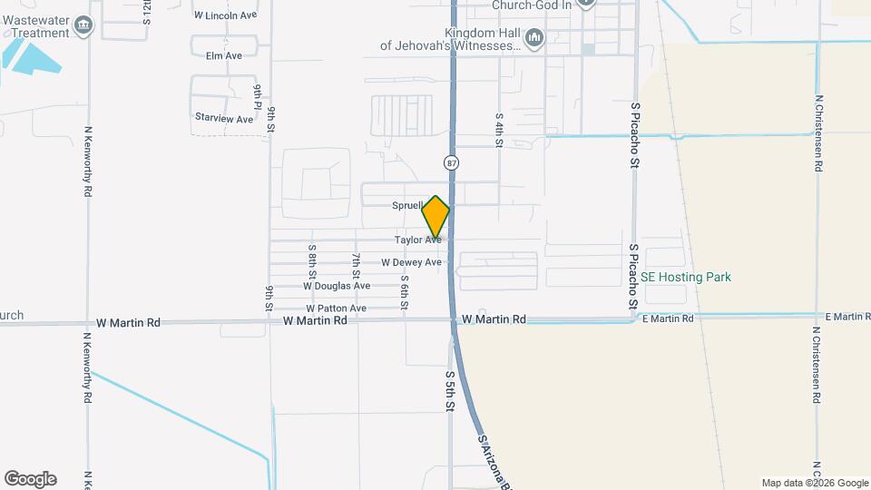 535 W Taylor Ave Mapa y Detalles de la Ubicación
