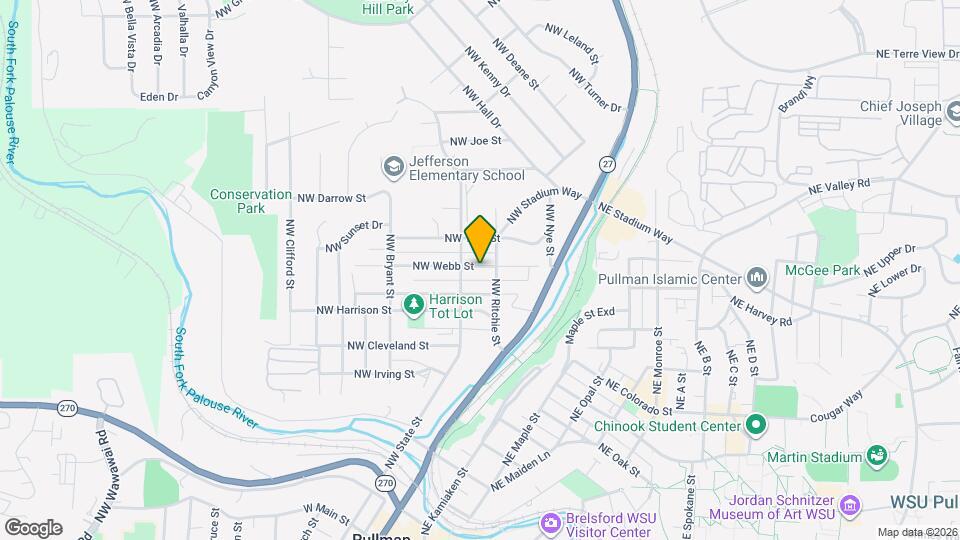 215 NW Webb St, Unit Upper Mapa y Detalles de la Ubicación