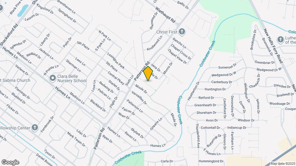 535 Bardot Dr Map and Location Details