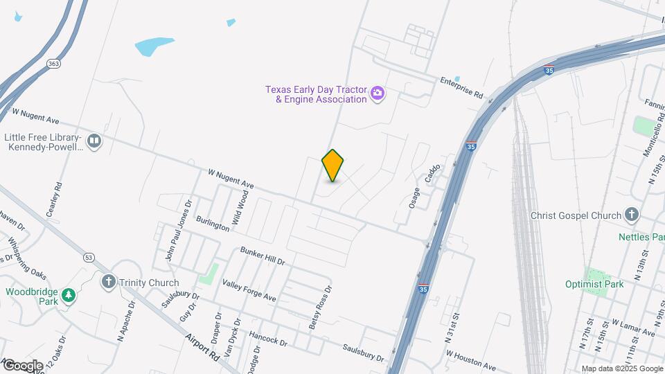 1338 Brookfield St Map and Location Details