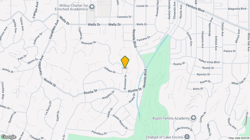 18706 Edleen Dr Map and Location Details
