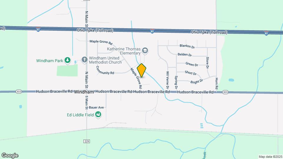 8988 Maple Grove Rd Map and Location Details