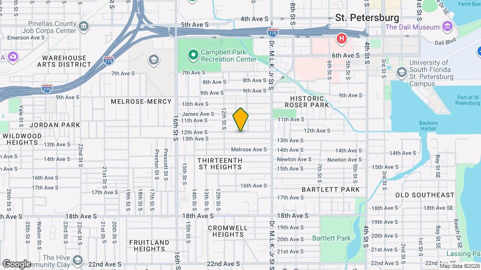 1031 13th Ave S Map and Location Details