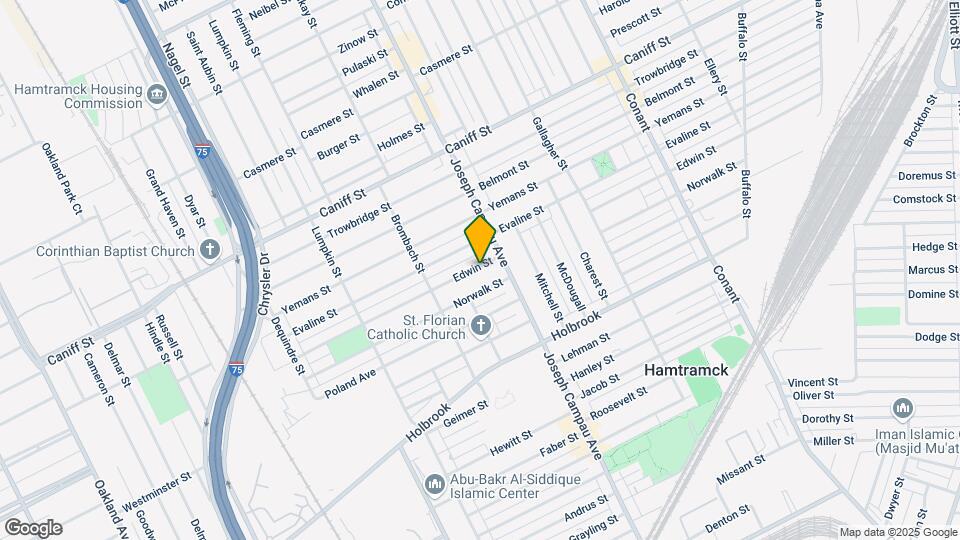 2716 Edwin St Mapa y Detalles de la Ubicación