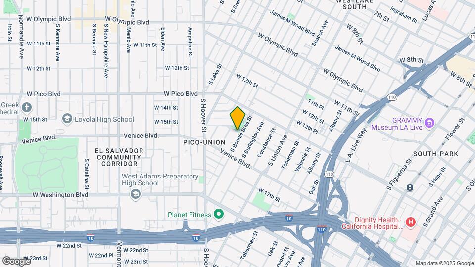 1856 W 14th St Map and Location Details