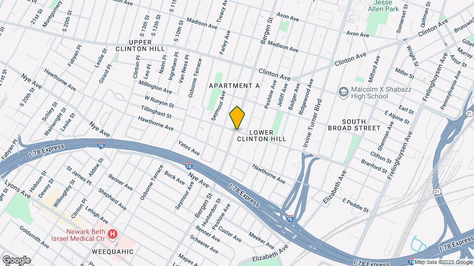 776 Bergen St Map and Location Details
