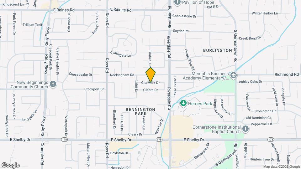 6879 Glenwick Dr Map and Location Details