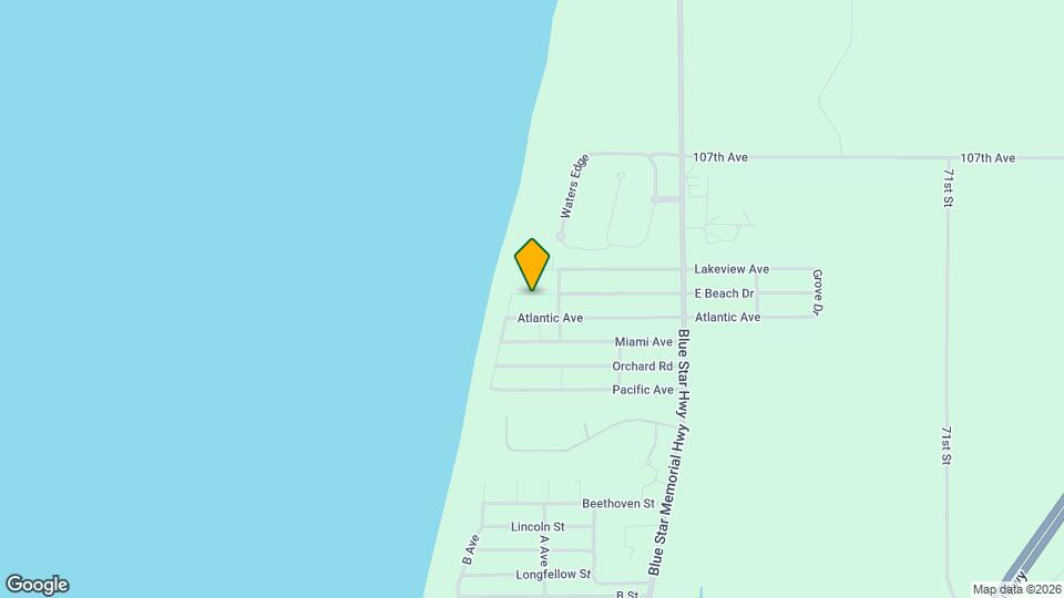 7258 E Beach Dr Mapa y Detalles de la Ubicación