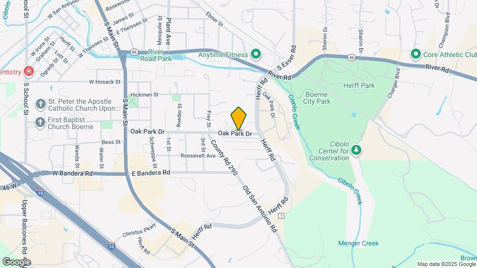 609 Oak Park Dr Map and Location Details